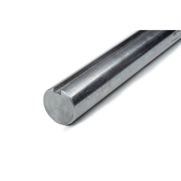 Bailey Round Keyed Shafting: 1 1/8 Dia. 1/4 Keyway, 6 ft. Length 136714